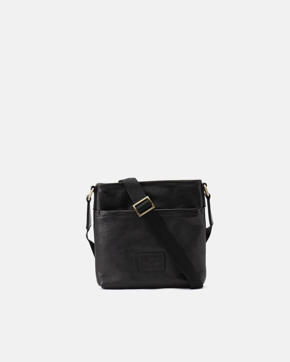 Crossbody Black  - Crossbody Bags - Men's Bags - Bags - Cuoieria Fiorentina