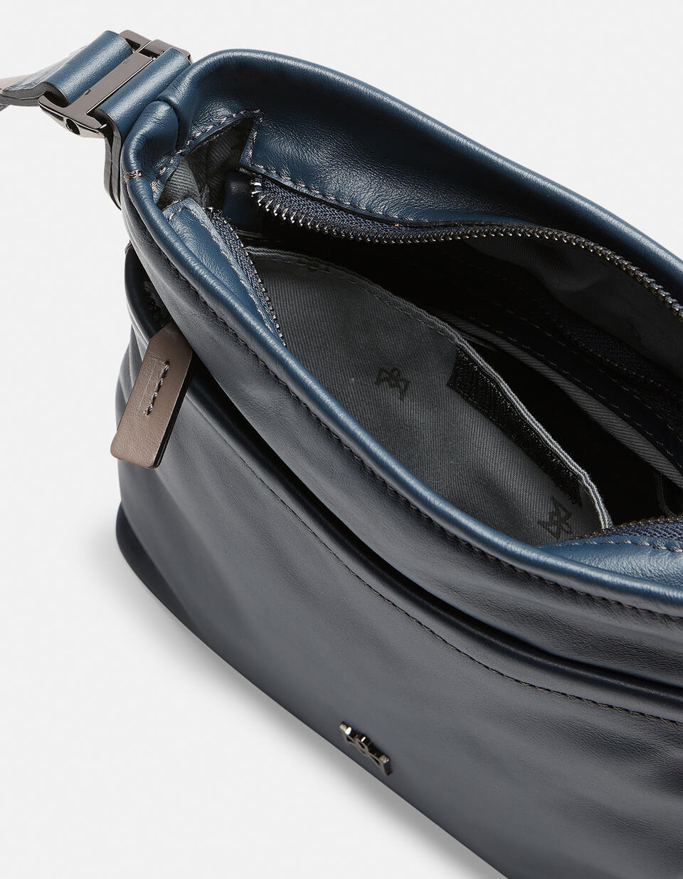 Crossbody Bluetaupe  - Crossbody Bags - Men's Bags - Bags - Cuoieria Fiorentina