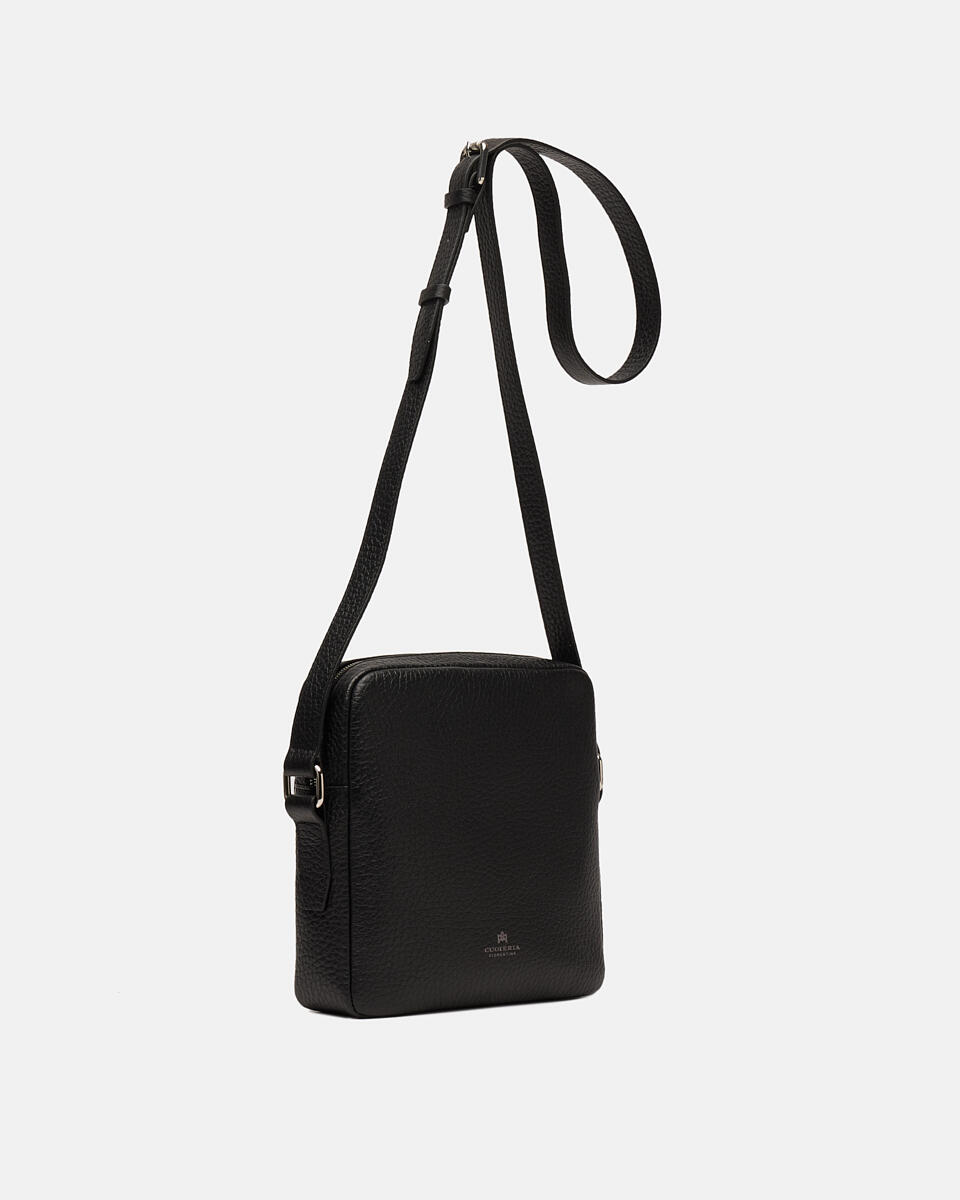 CROSSBODY Black  - Crossbody Bags - Men's Bags - Bags - Cuoieria Fiorentina