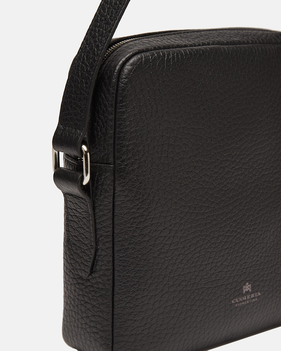 CROSSBODY Black  - Crossbody Bags - Men's Bags - Bags - Cuoieria Fiorentina