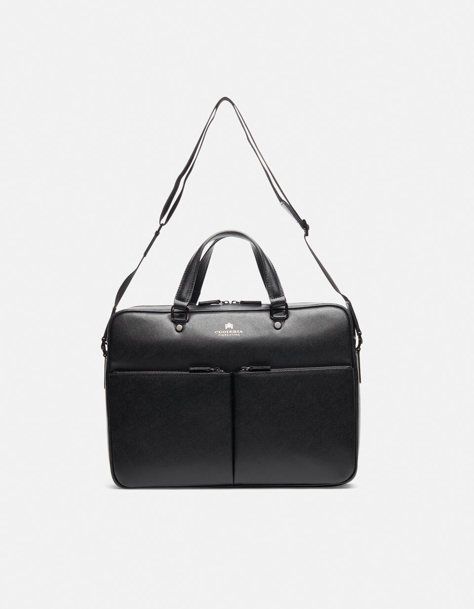 Large briefcase Black  - Cuoieria Fiorentina