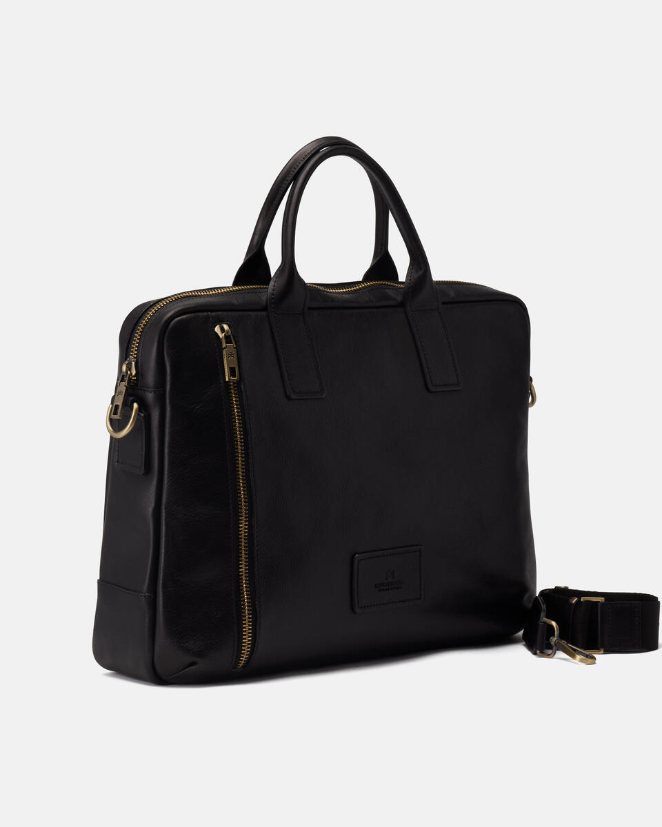Briefcase Black  - Briefcases And Laptop Bags - Briefcases - Cuoieria Fiorentina