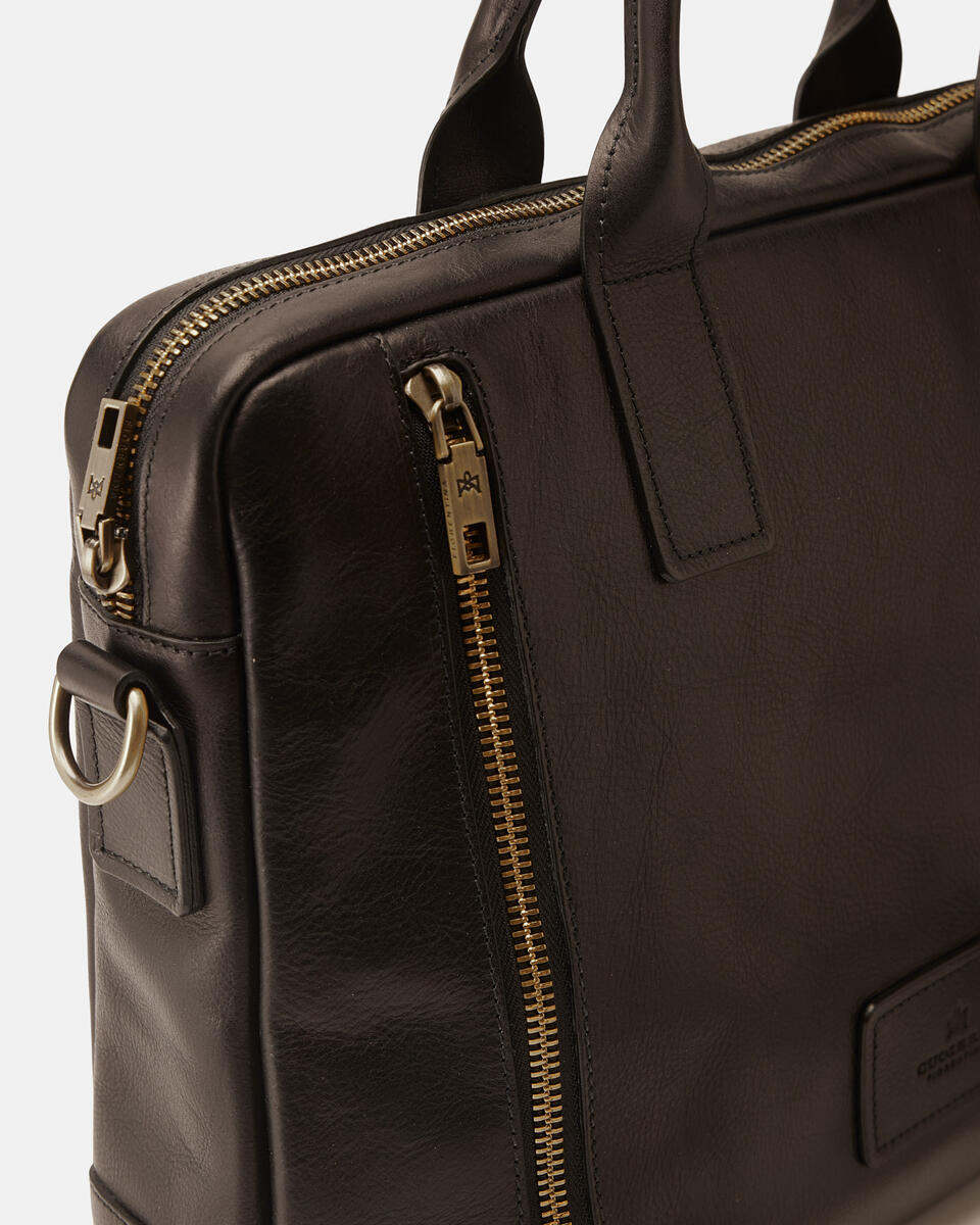 Briefcase Black  - Briefcases And Laptop Bags - Briefcases - Cuoieria Fiorentina