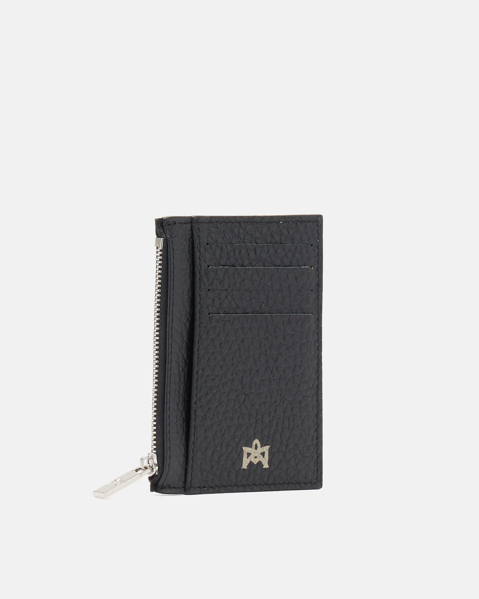 CARD HOLDER Black  - Men's Wallets - Wallets - Cuoieria Fiorentina