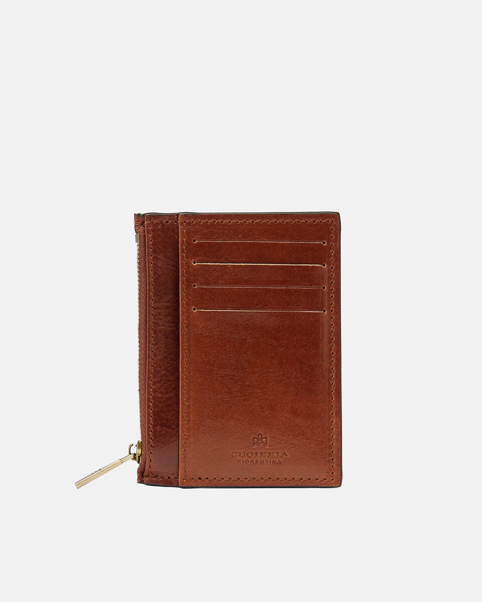 Card holder with zip Wallets