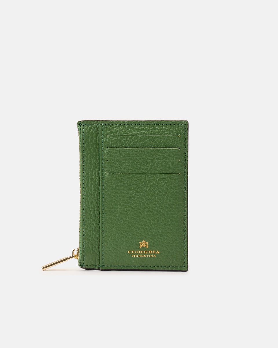 Card holder with zip Wallets