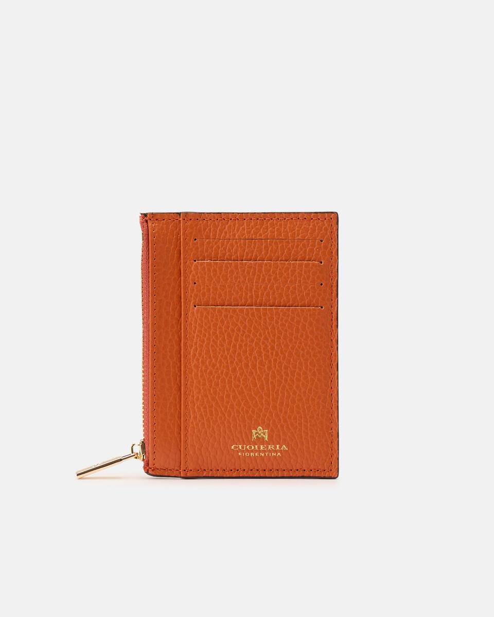 Card holder with zip Wallets