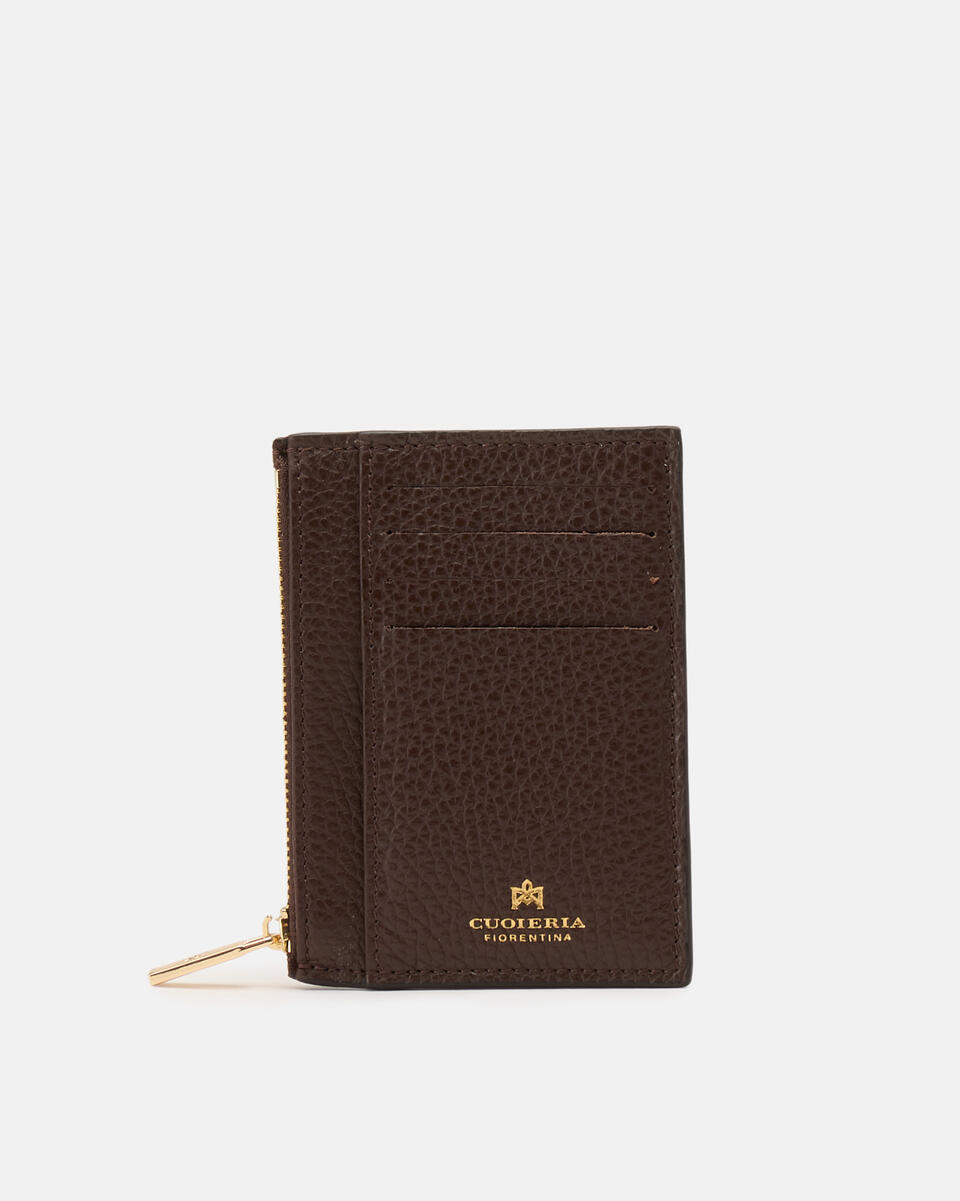 Card holder with zip Wallets