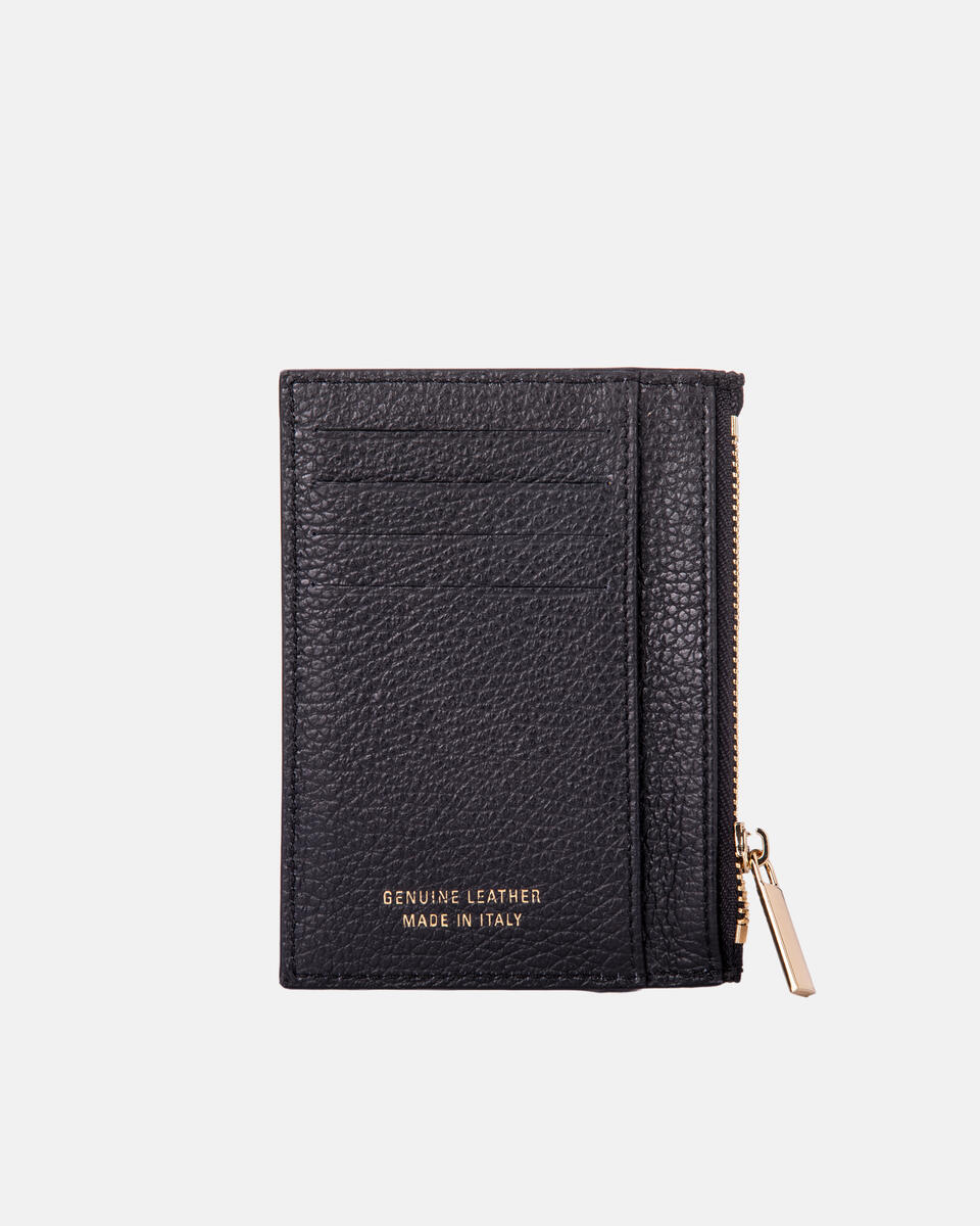 Card holder with zip - Card Holders - Women's Wallets | Wallets NERO - Card Holders - Women's Wallets | WalletsCuoieria Fiorentina