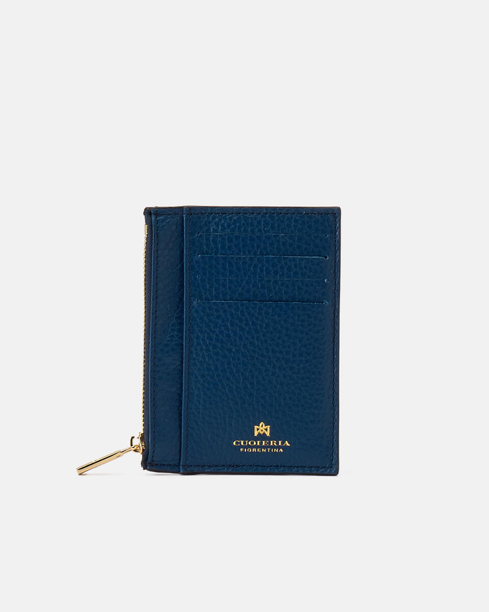Portacarte con zip Portafogli