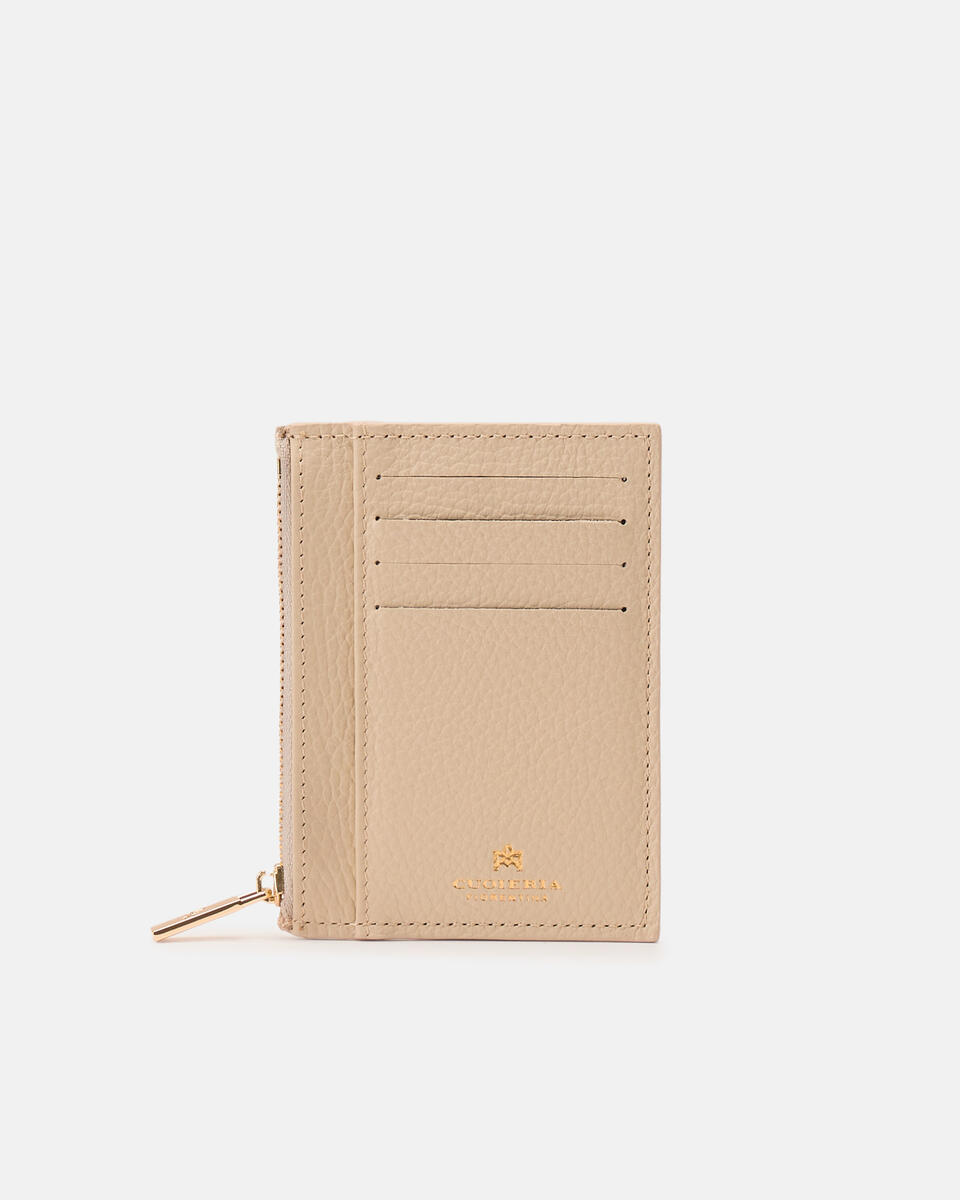Card holder with zip Wallets