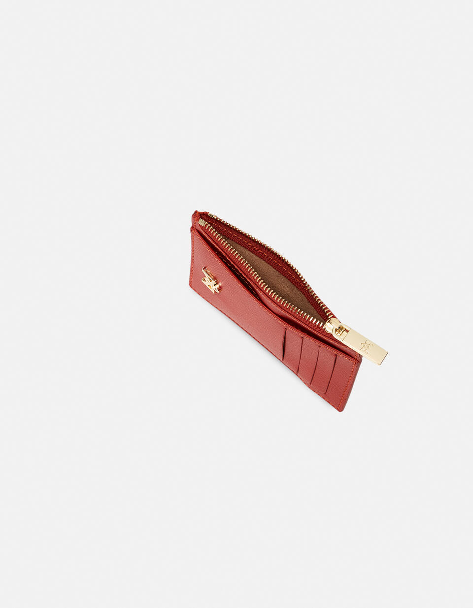 Card holder with zip - Card Holders - Women's Wallets | Wallets ARANCIO BRUCIATO - Card Holders - Women's Wallets | WalletsCuoieria Fiorentina