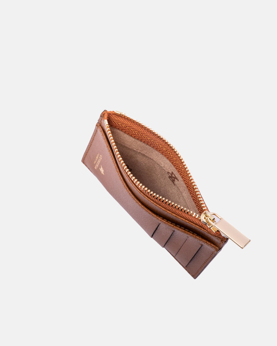 Card holder with zip - Card Holders - Women's Wallets | Wallets LION - Card Holders - Women's Wallets | WalletsCuoieria Fiorentina