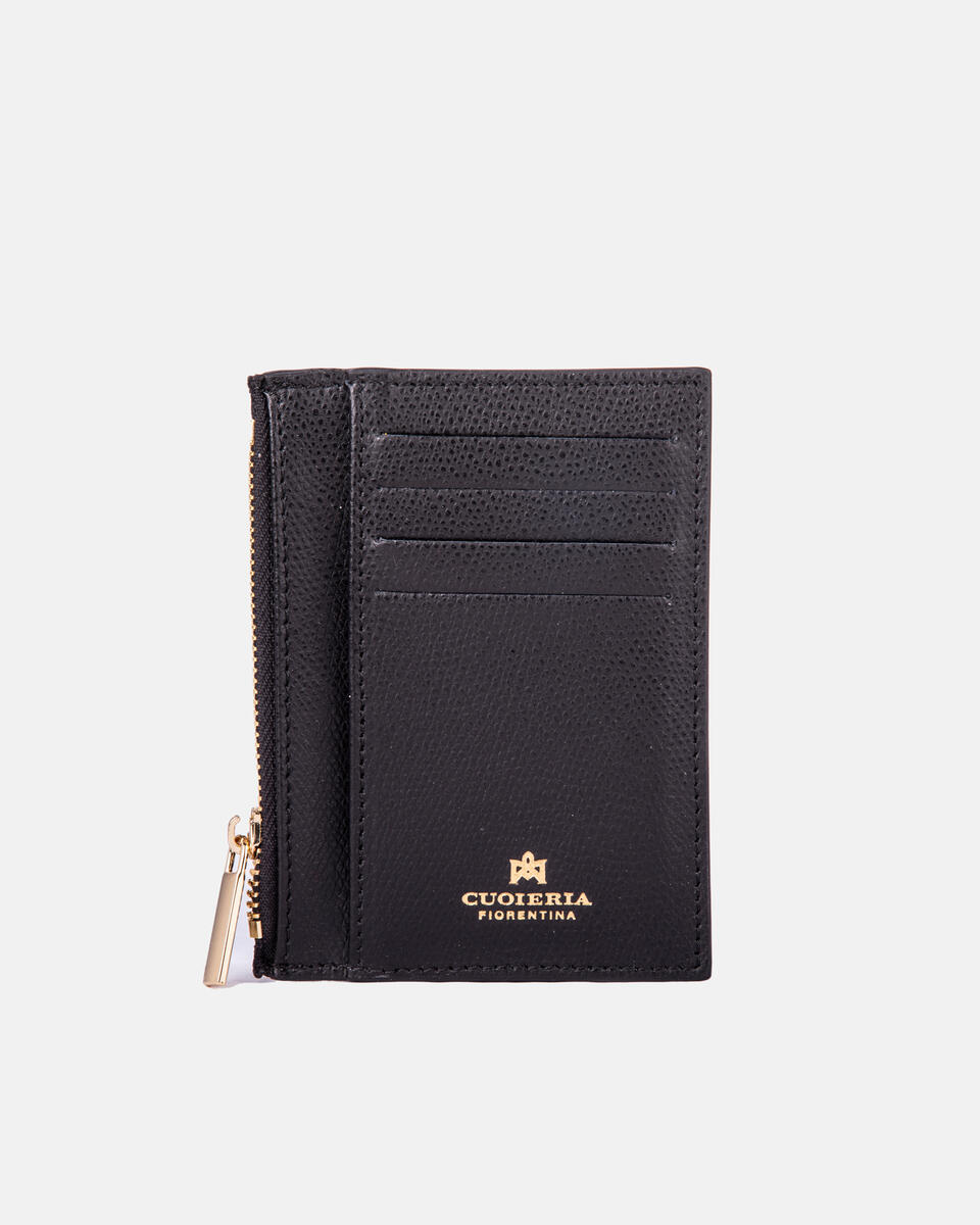 Card holder with zip Wallets