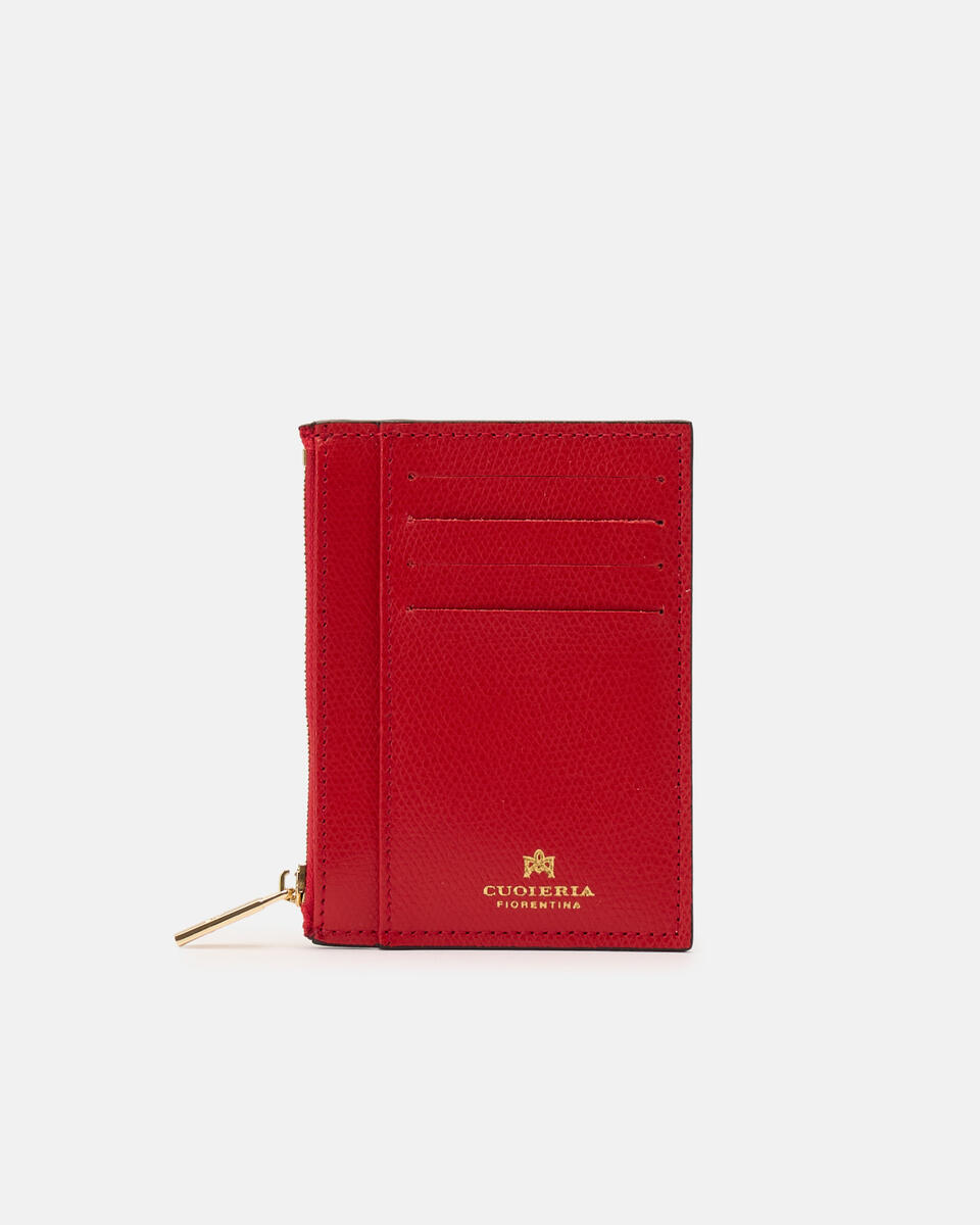 Card holder with zip Wallets