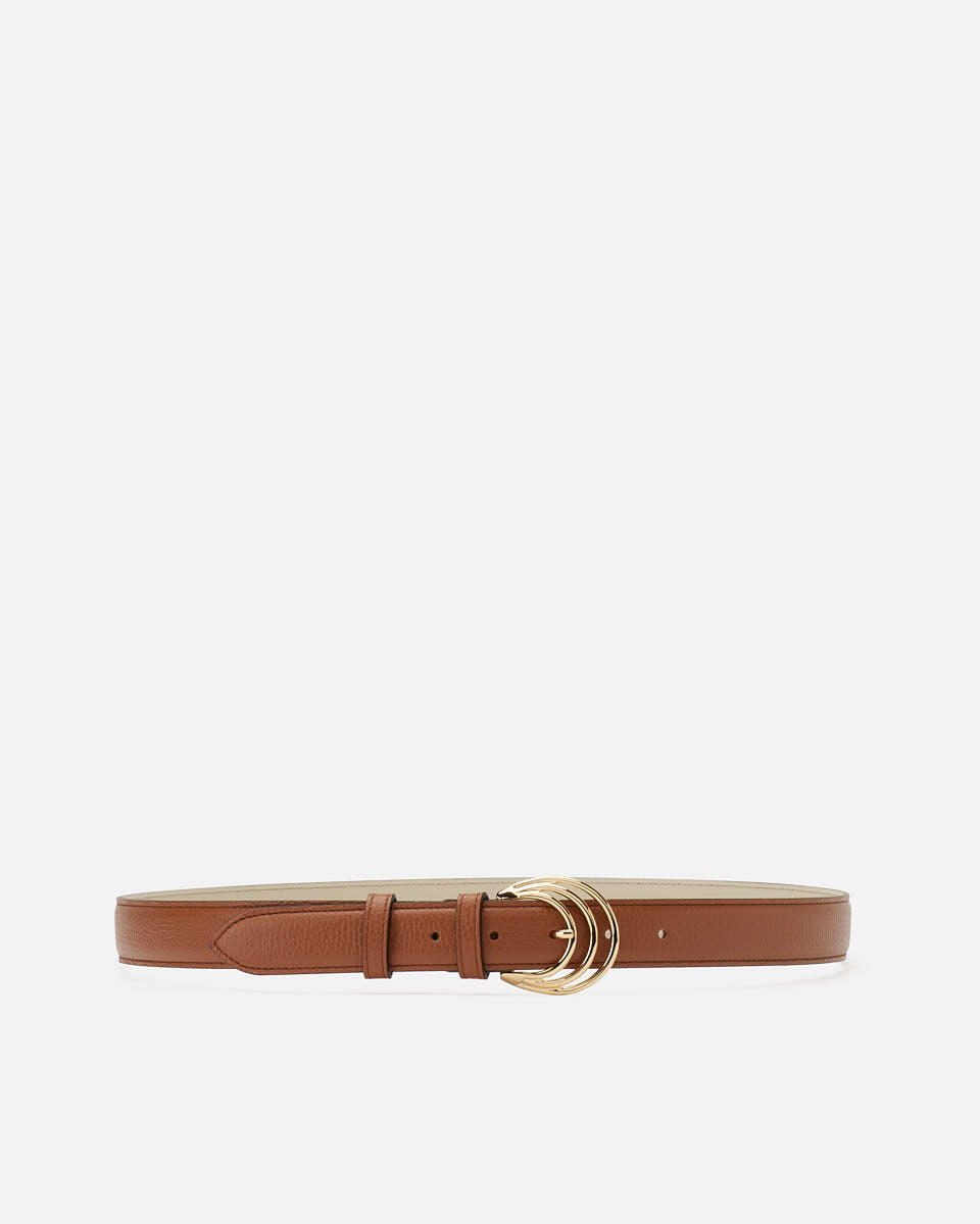 BELT Caramel  - Women's Belts - Belts - Cuoieria Fiorentina