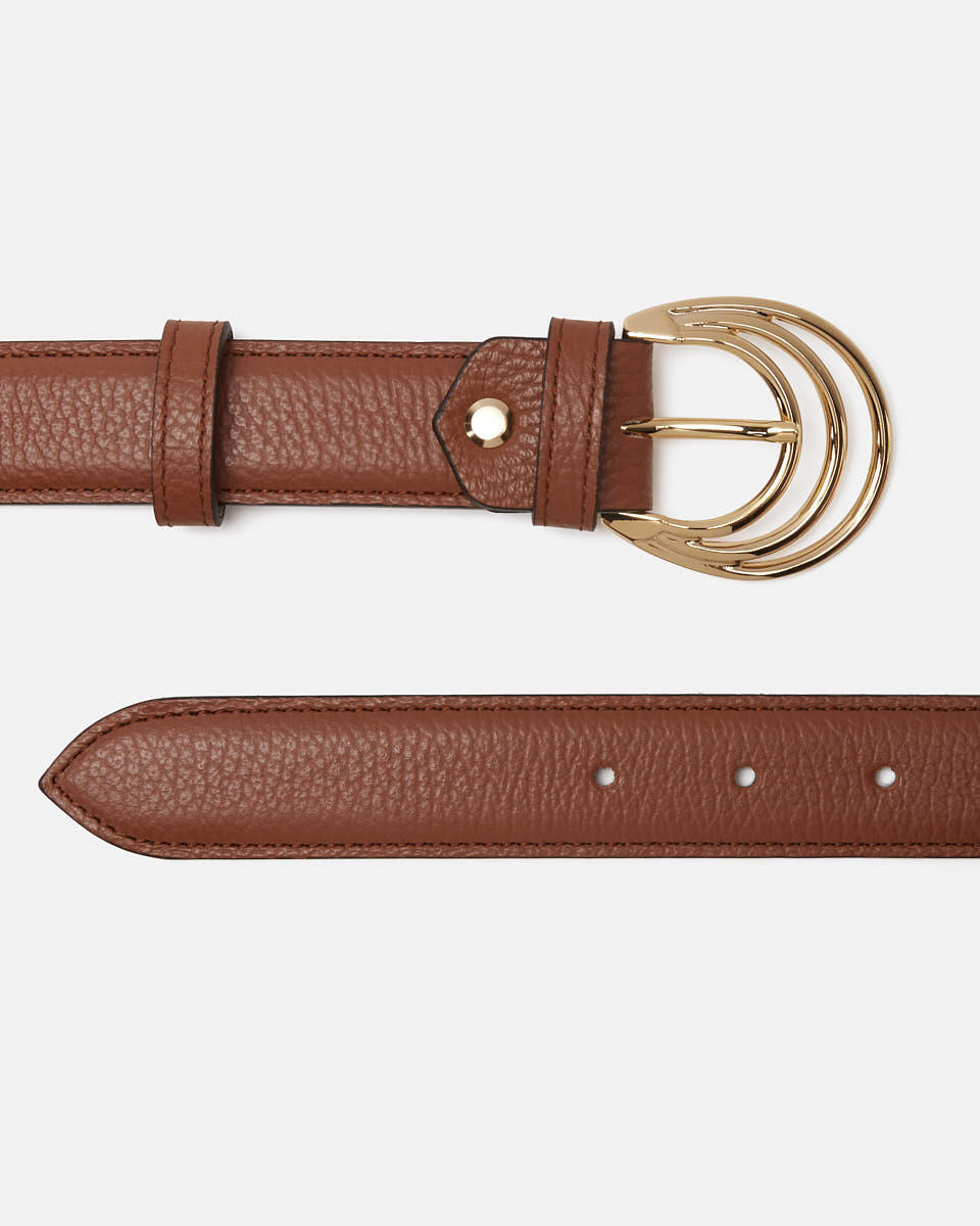 BELT Caramel  - Women's Belts - Belts - Cuoieria Fiorentina