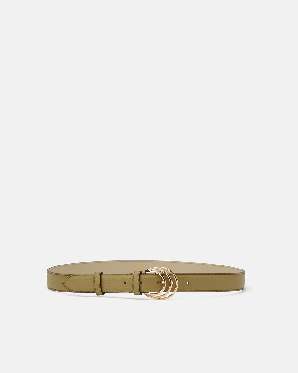 BELT Olive  - Accessories - Special Price - Cuoieria Fiorentina