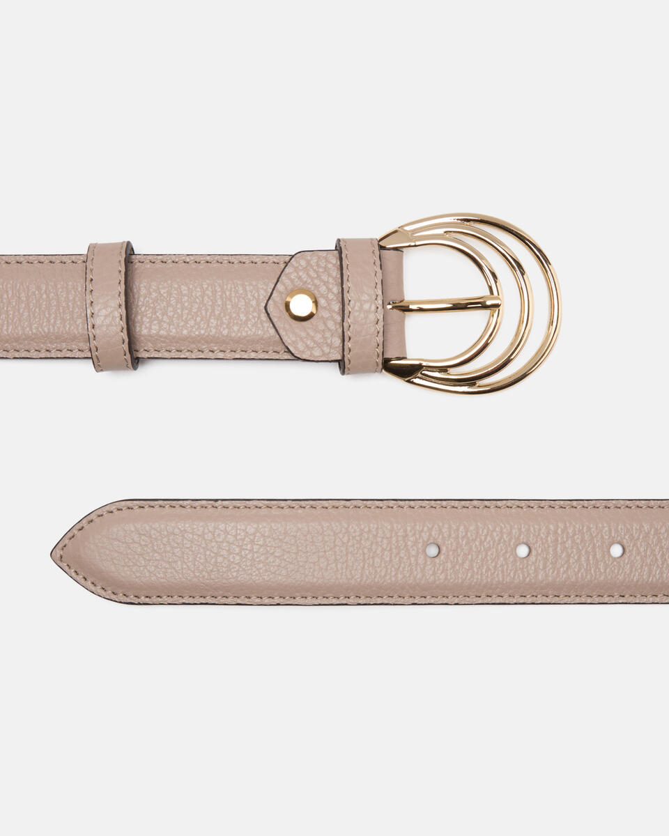BELT Taupe  - Women's Belts - Belts - Cuoieria Fiorentina