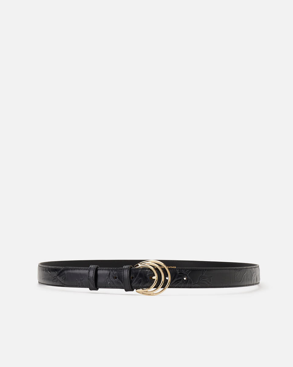 BELT Black  - Women's Belts - Belts - Cuoieria Fiorentina