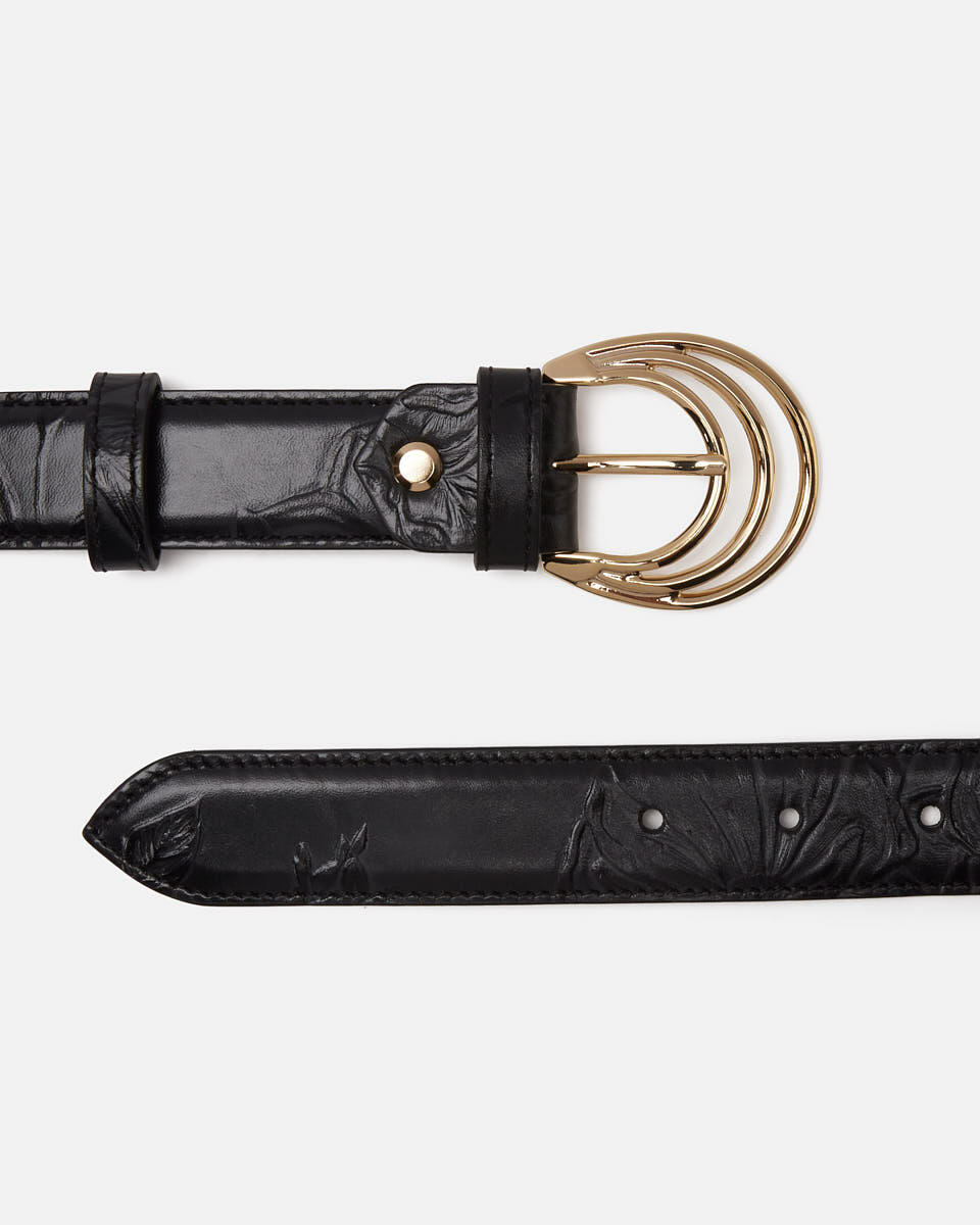 BELT Black  - Women's Belts - Belts - Cuoieria Fiorentina