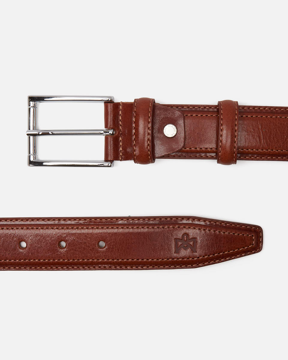 BELT Brown  - Men Belts - Belts - Cuoieria Fiorentina