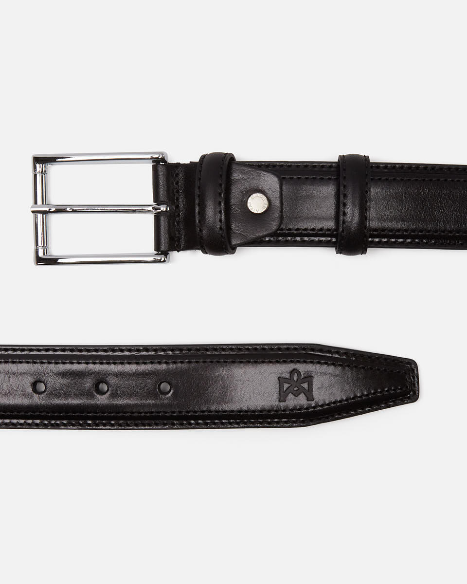 BELT Black  - Men Belts - Belts - Cuoieria Fiorentina