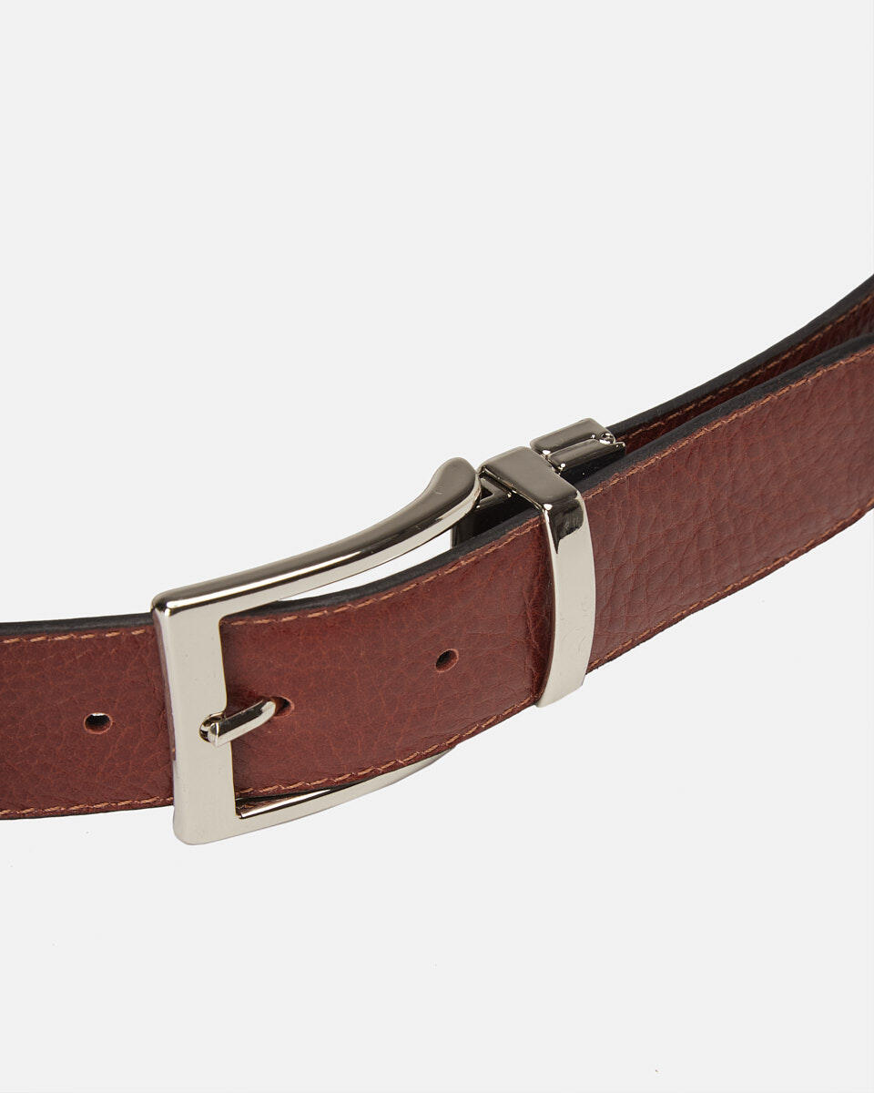 Belt Blackbrown  - Men Belts - Belts - Cuoieria Fiorentina