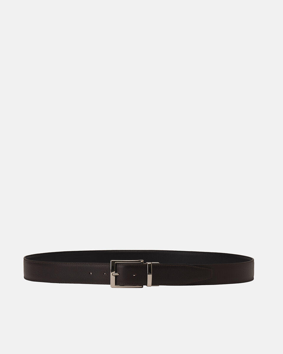 Belt Blackdarkbrown  - Men Belts - Belts - Cuoieria Fiorentina