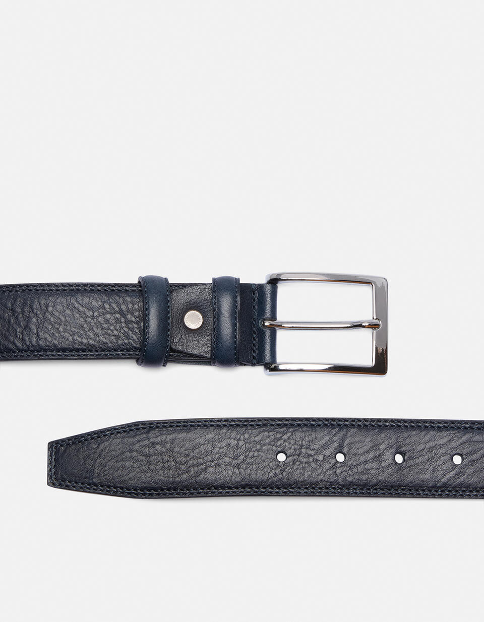 Belt Blue  - Men Belts - Belts - Cuoieria Fiorentina