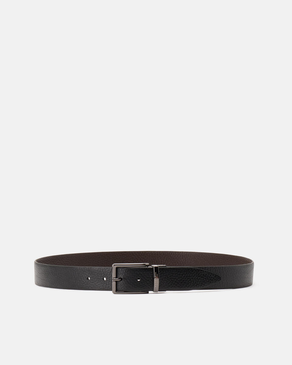 Cintura double fibbia girevole 3,5 cm Cinture Uomo