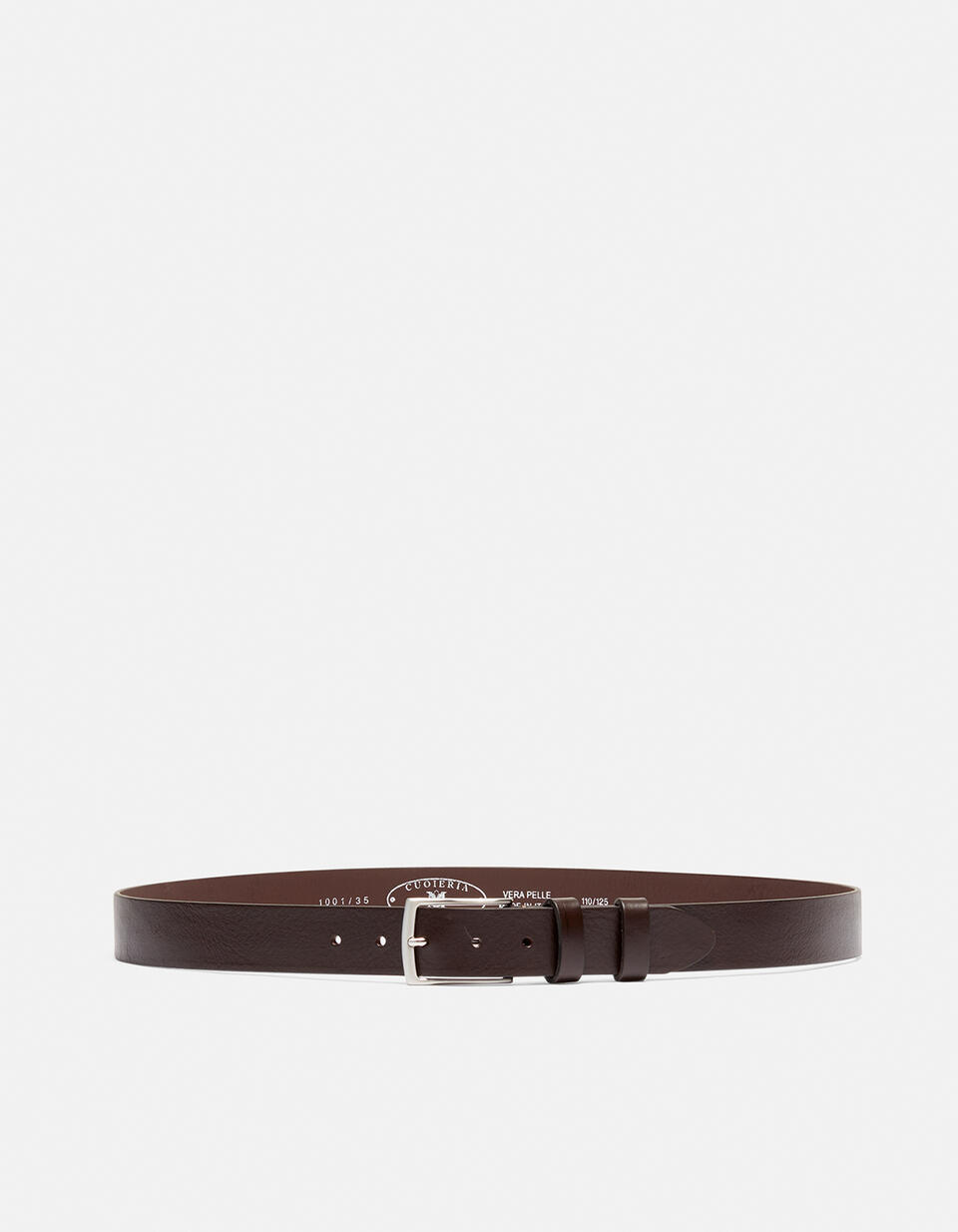 BELT Dark brown  - Men Belts - Belts - Cuoieria Fiorentina