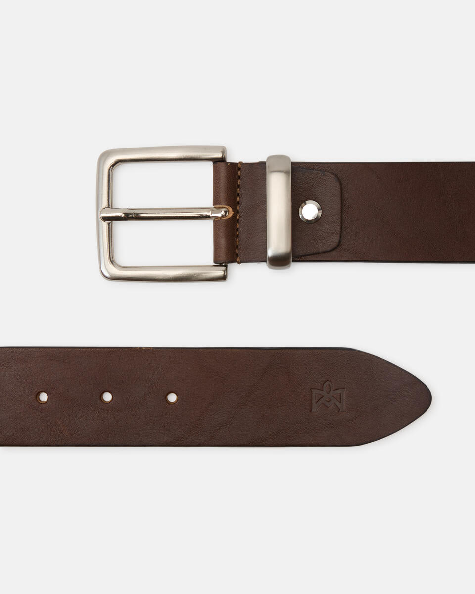Cintura 4cm Passante Metallo Wood  - Cinture Uomo - Cinture - Cuoieria Fiorentina