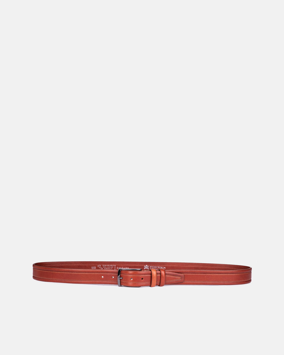 BELT Brown  - Men Belts - Belts - Cuoieria Fiorentina