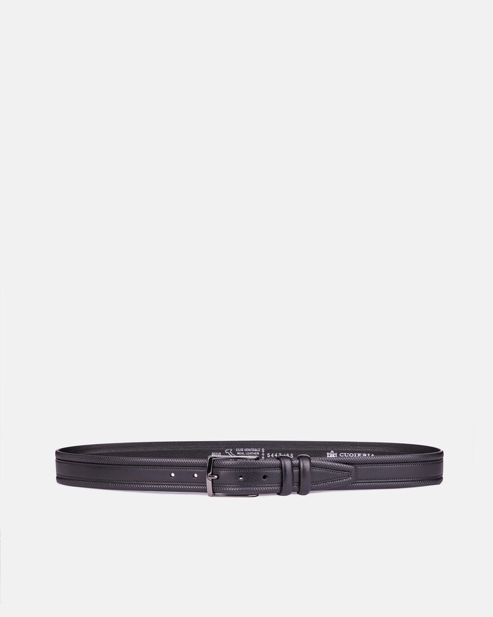 BELT Black  - Men Belts - Belts - Cuoieria Fiorentina