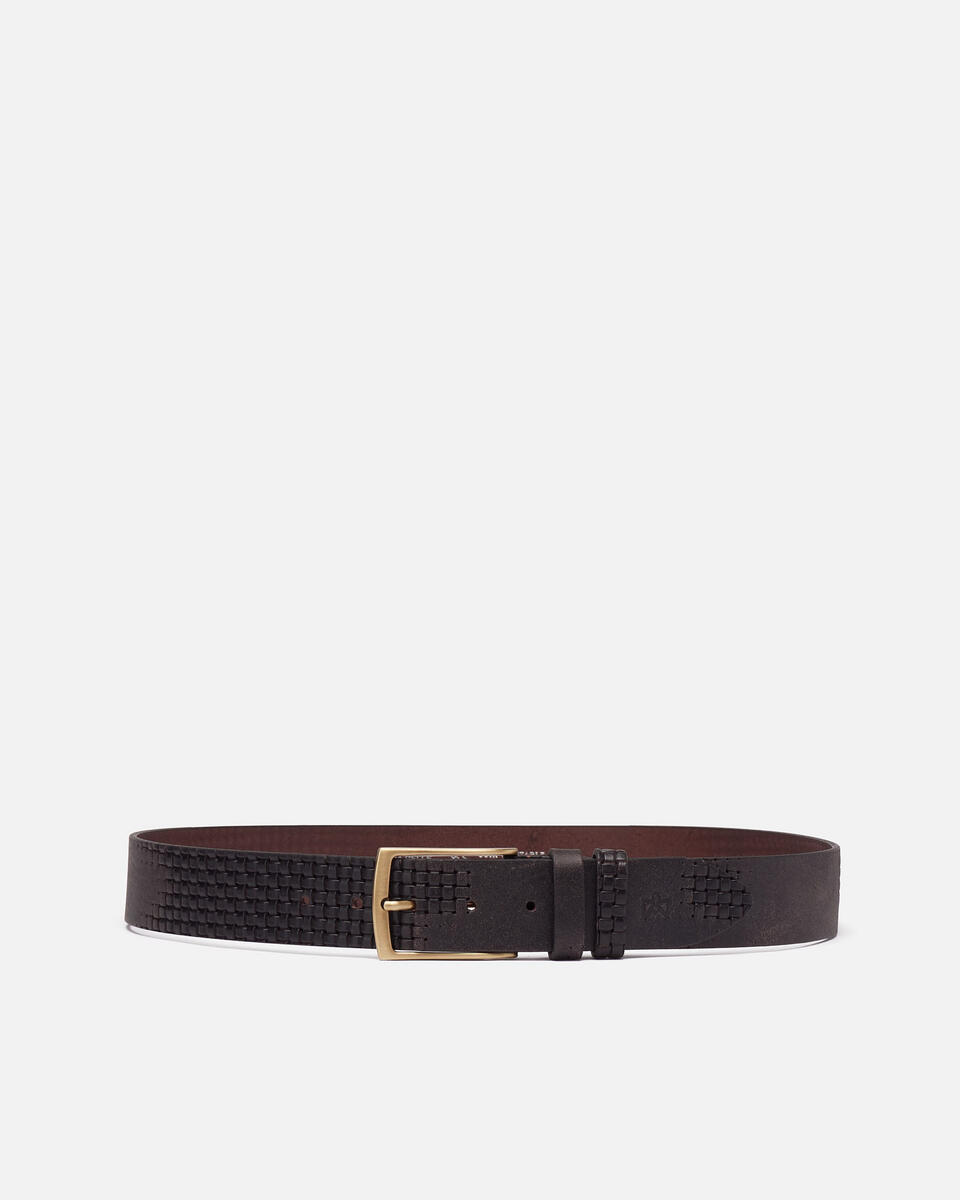 BELT Dark brown  - Men Belts - Belts - Cuoieria Fiorentina