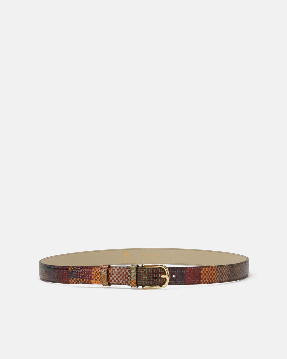 BELT Multicolor fw23  - Women's Belts - Belts - Cuoieria Fiorentina