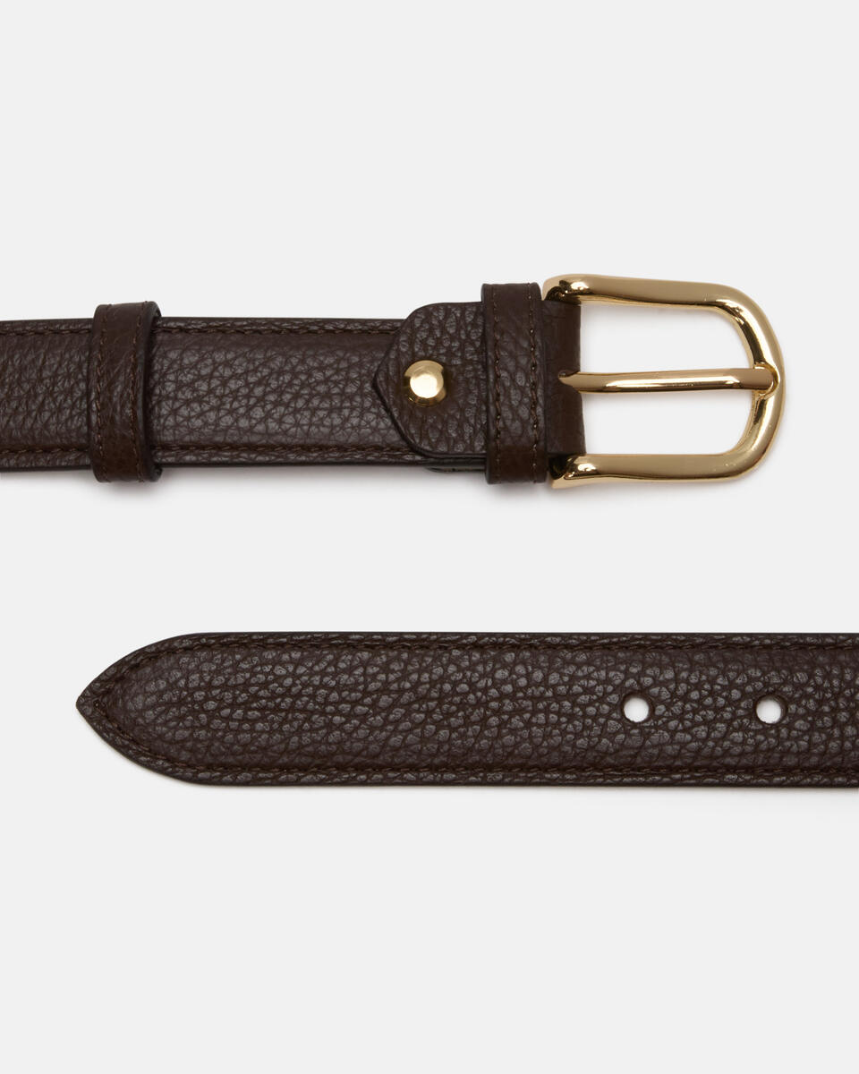 belt Chocolate  - Women's Belts - Belts - Cuoieria Fiorentina