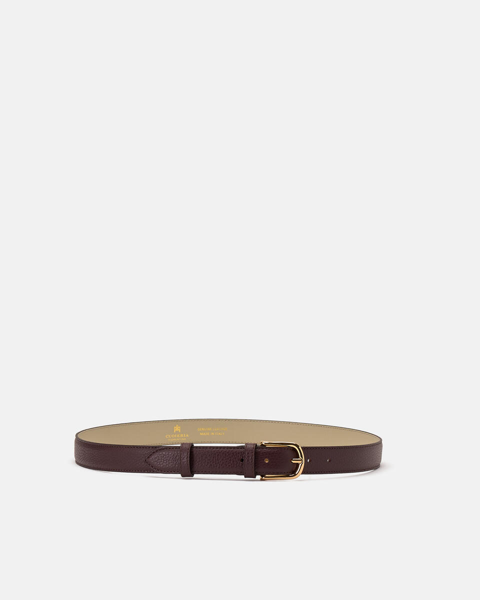 belt Coffee  - Women's Belts - Belts - Cuoieria Fiorentina