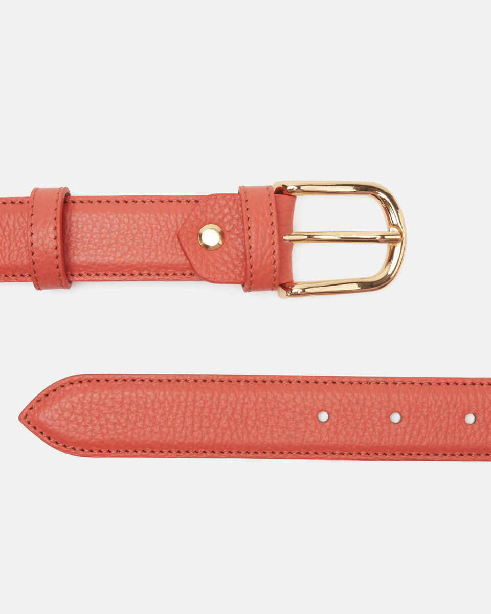 belt Papaya  - Women's Belts - Belts - Cuoieria Fiorentina