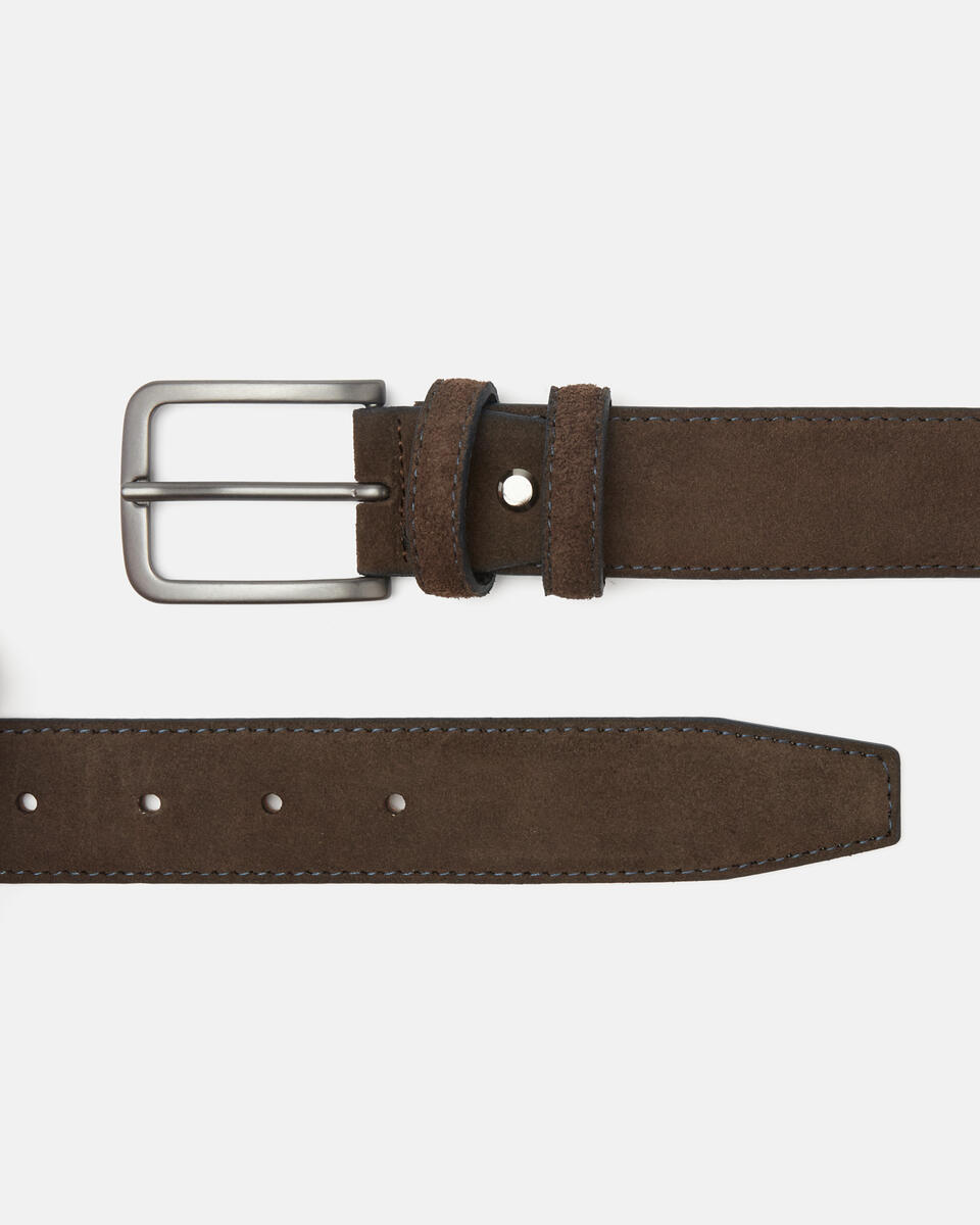 belt Dark brown  - Men Belts - Belts - Cuoieria Fiorentina