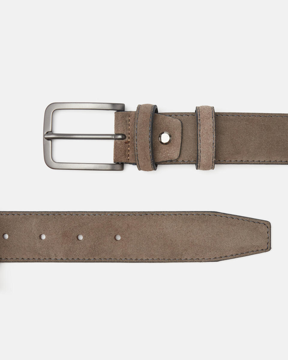 belt Taupe  - Men Belts - Belts - Cuoieria Fiorentina