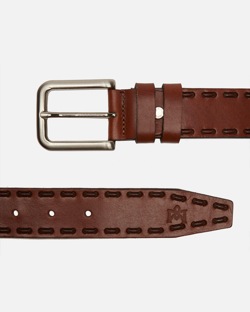 BELT Leather  - Men Belts - Belts - Cuoieria Fiorentina