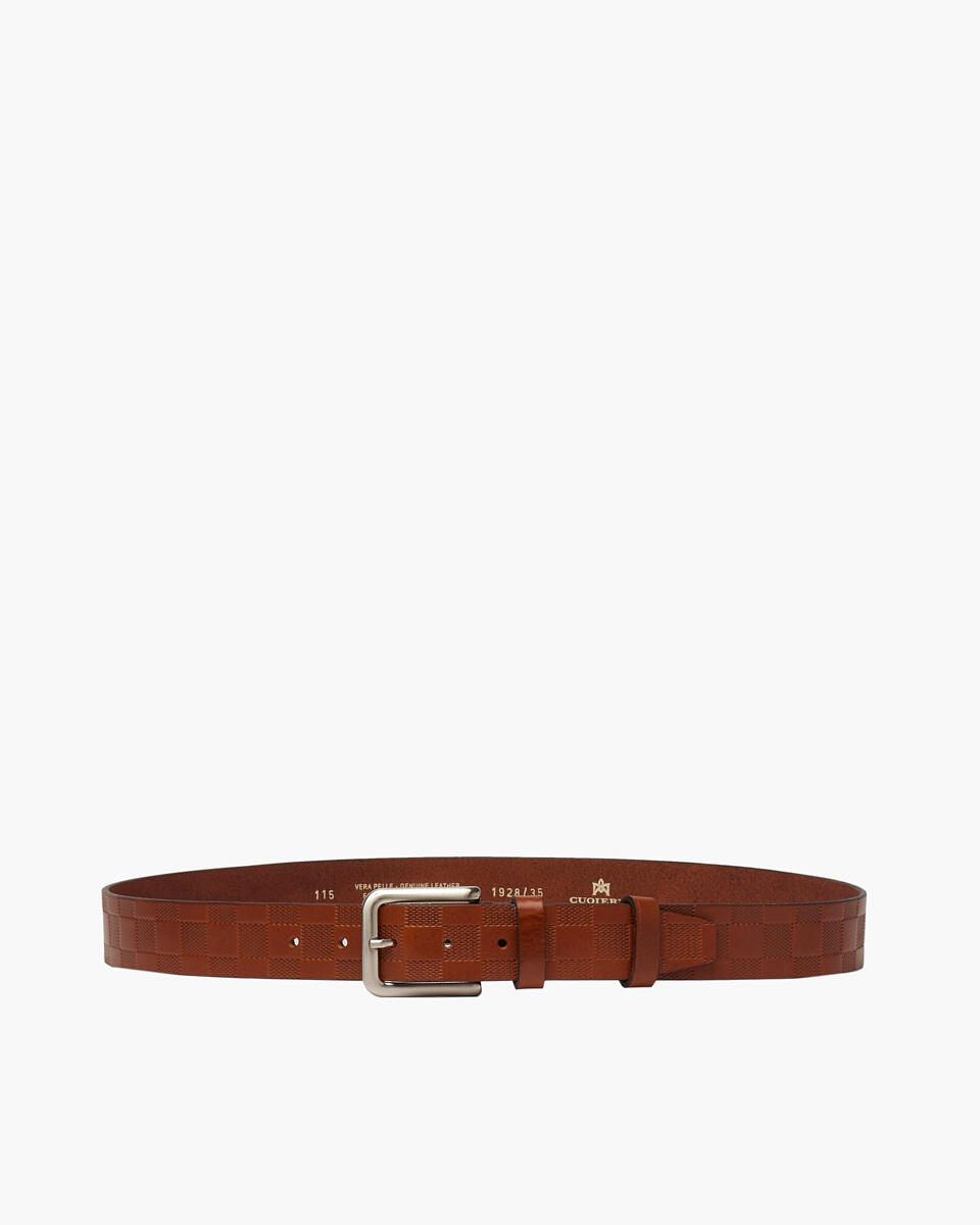 Belt Leather  - Men Belts - Belts - Cuoieria Fiorentina