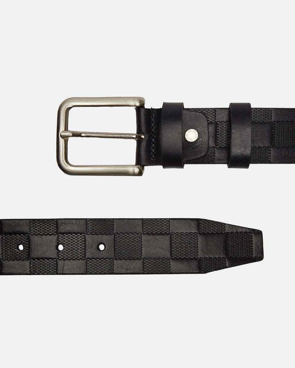 Belt Black  - Men Belts - Belts - Cuoieria Fiorentina