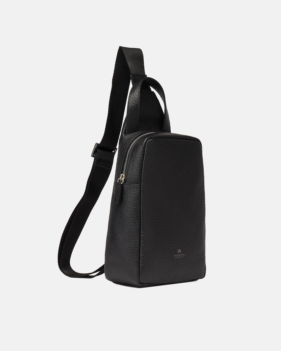 SLING BAG Black  - Crossbody Bags - Men's Bags - Bags - Cuoieria Fiorentina