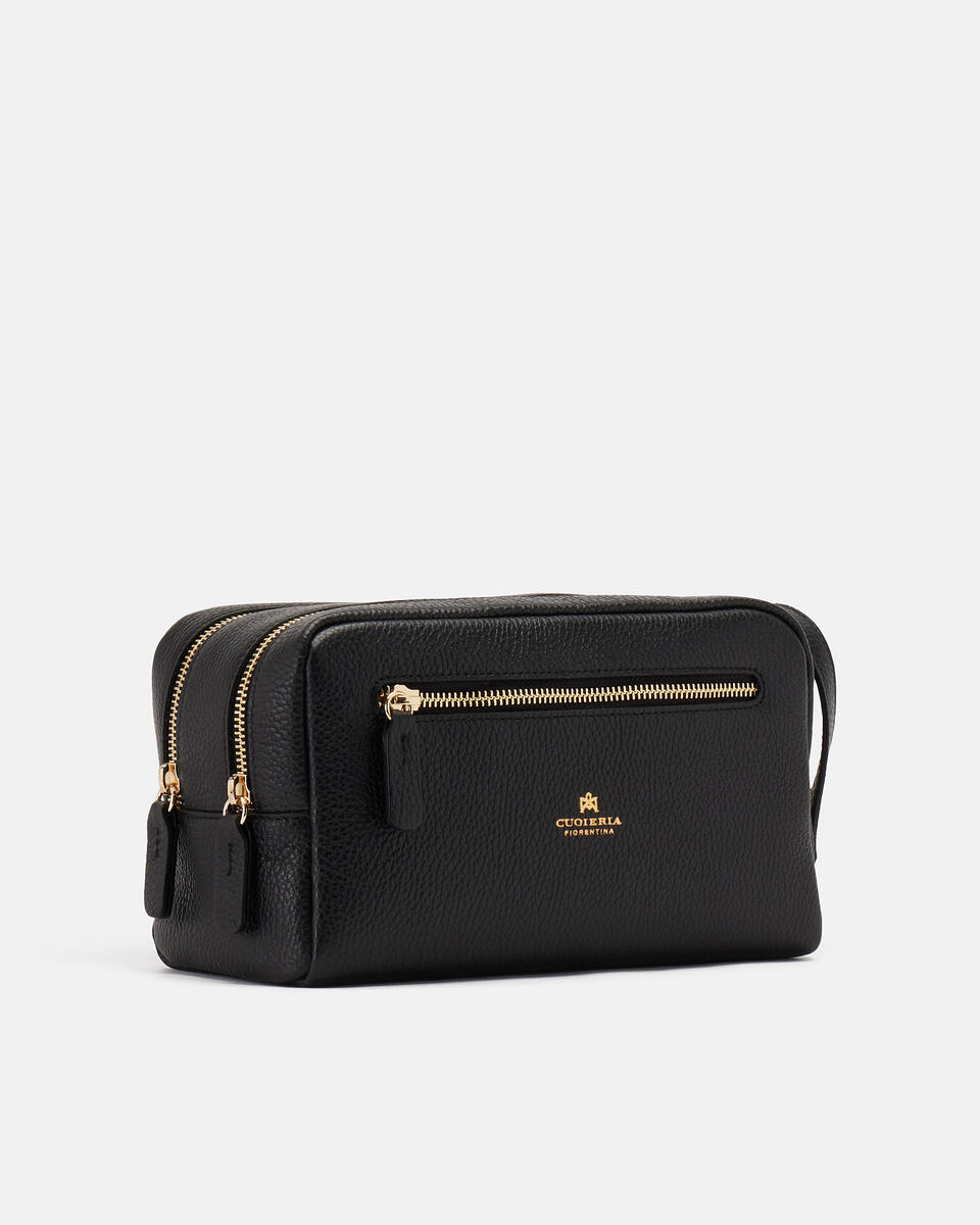 BEAUTY CASE Black  - Necessaire - Women's Accessories - Accessories - Cuoieria Fiorentina