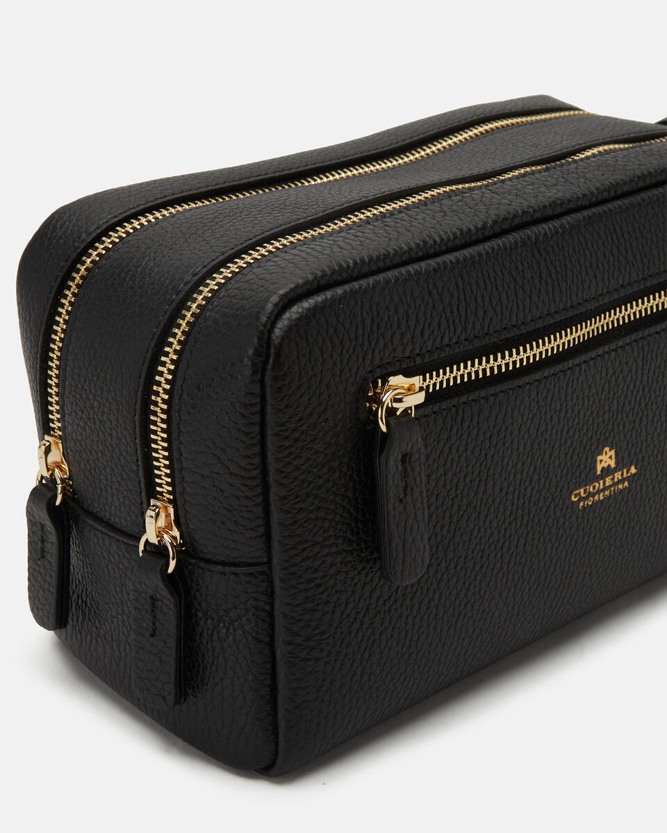 BEAUTY CASE Black  - Necessaire - Women's Accessories - Accessories - Cuoieria Fiorentina