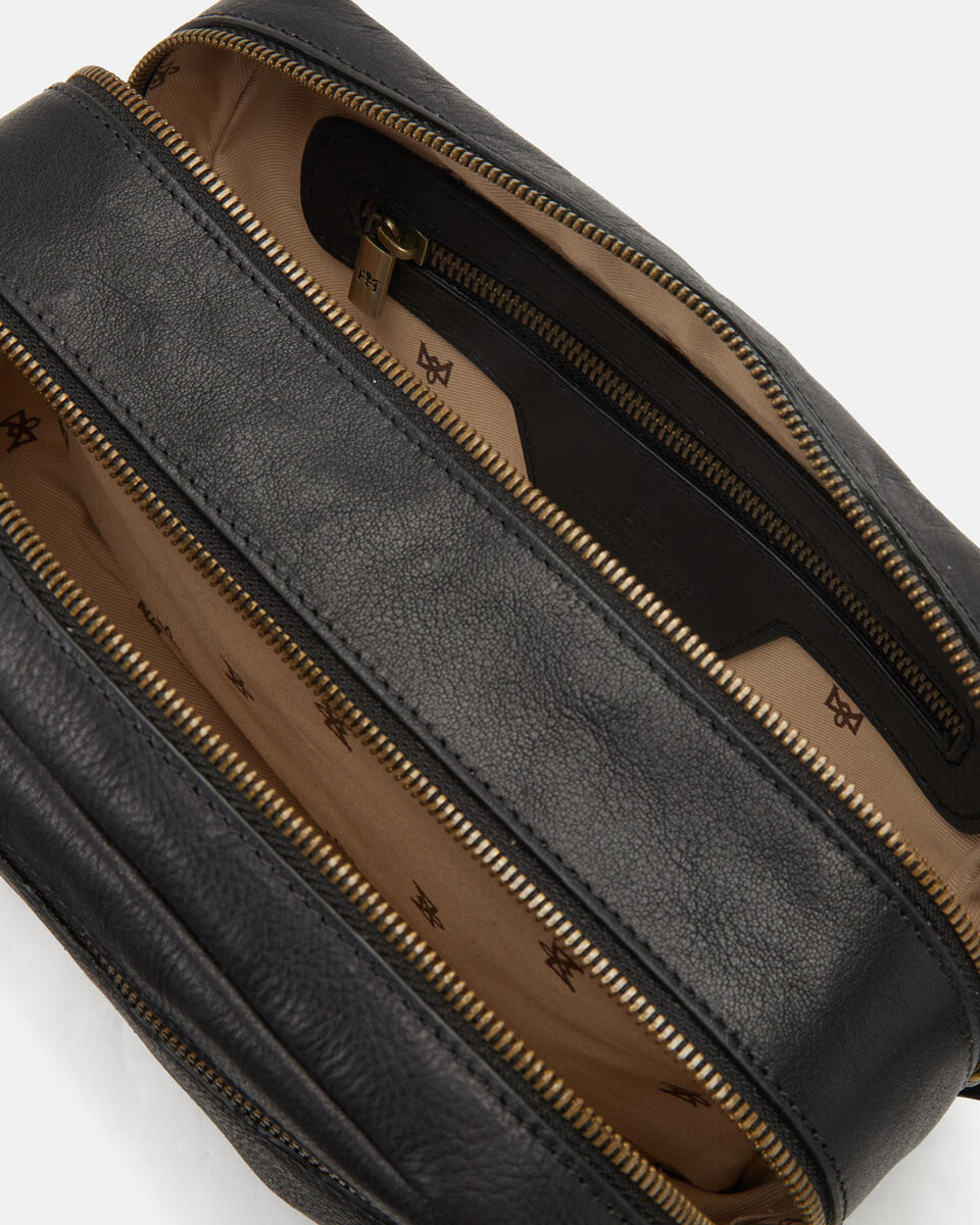 Necessaire Black  - Beauty - Travel - Cuoieria Fiorentina