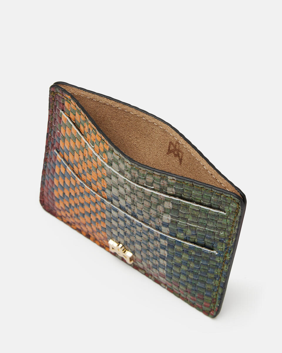 Porta carte multicolor Multicolor fw23  - Portafogli Donna - Portafogli - Cuoieria Fiorentina